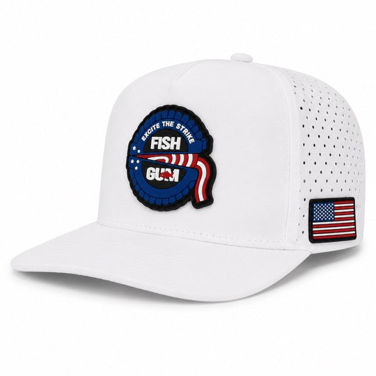 FISHGUM Bubble Tape 250th USA Hat