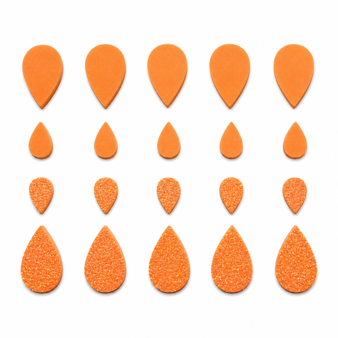 Neon Orange BaitRideR Floats