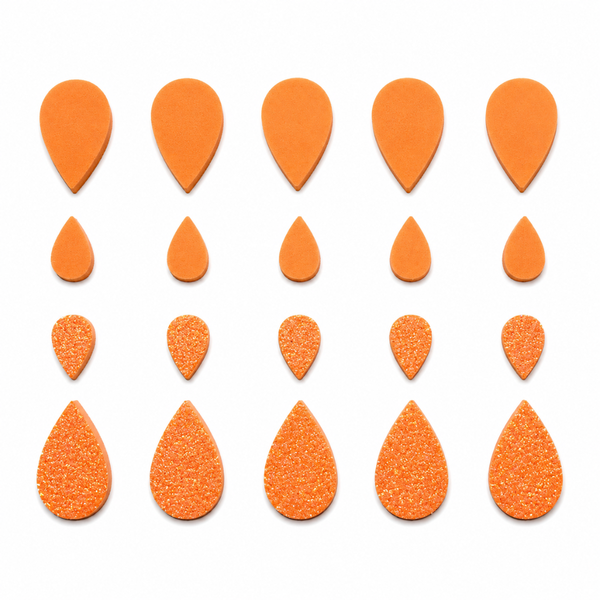 Neon Orange BaitRideR Floats