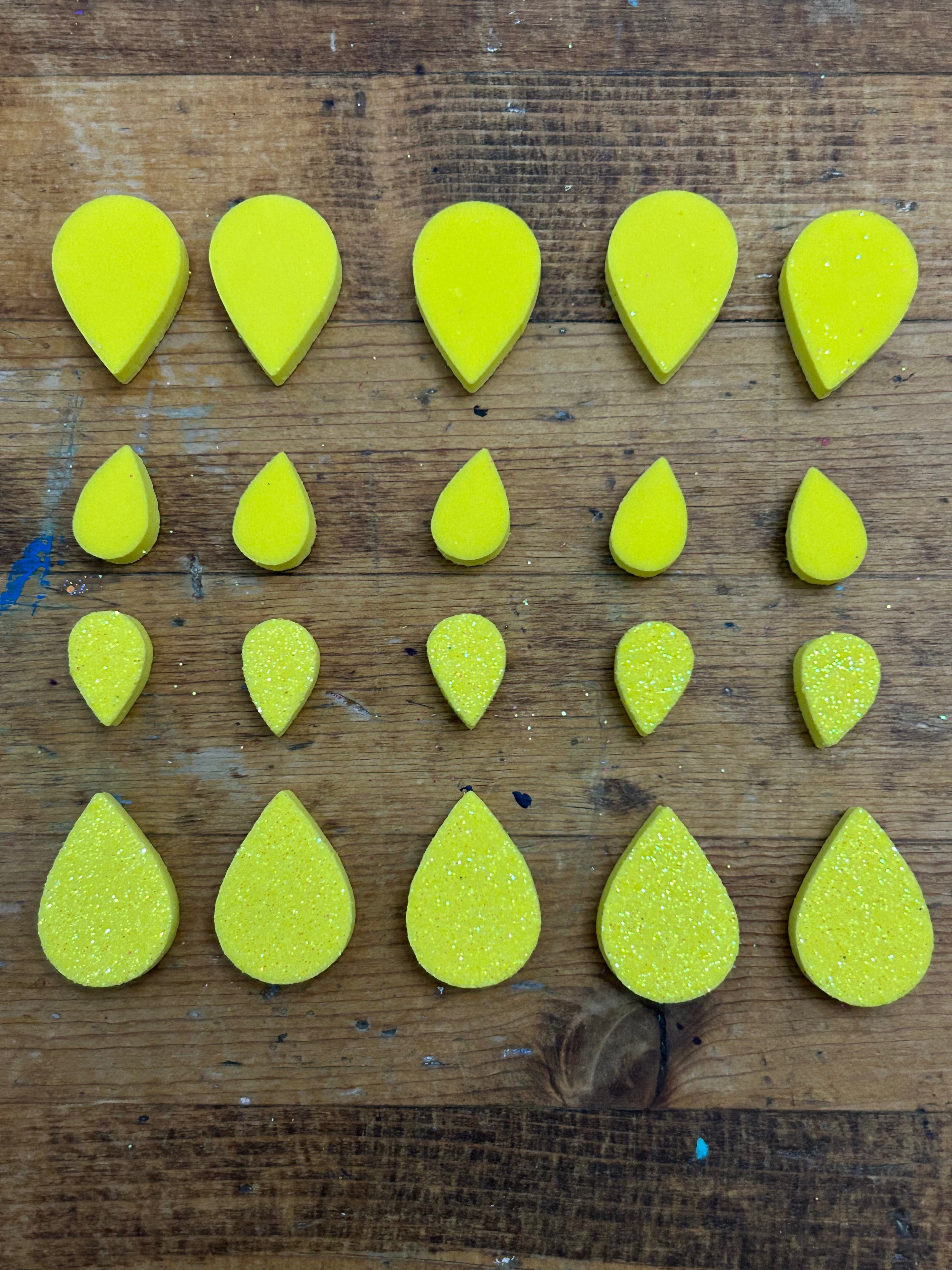 Neon Yellow BaitRideR Floats