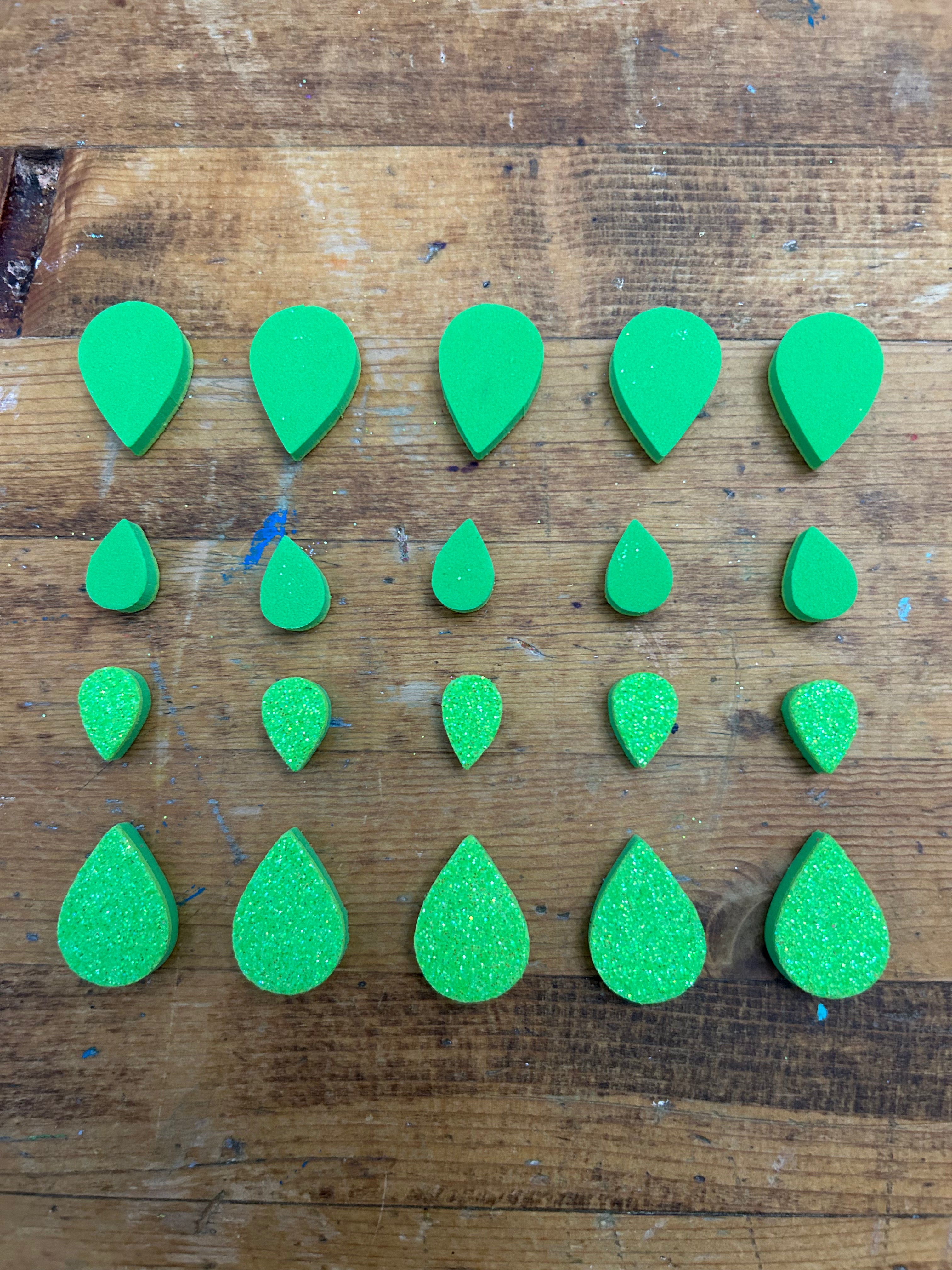 Neon Green BaitRideR Floats
