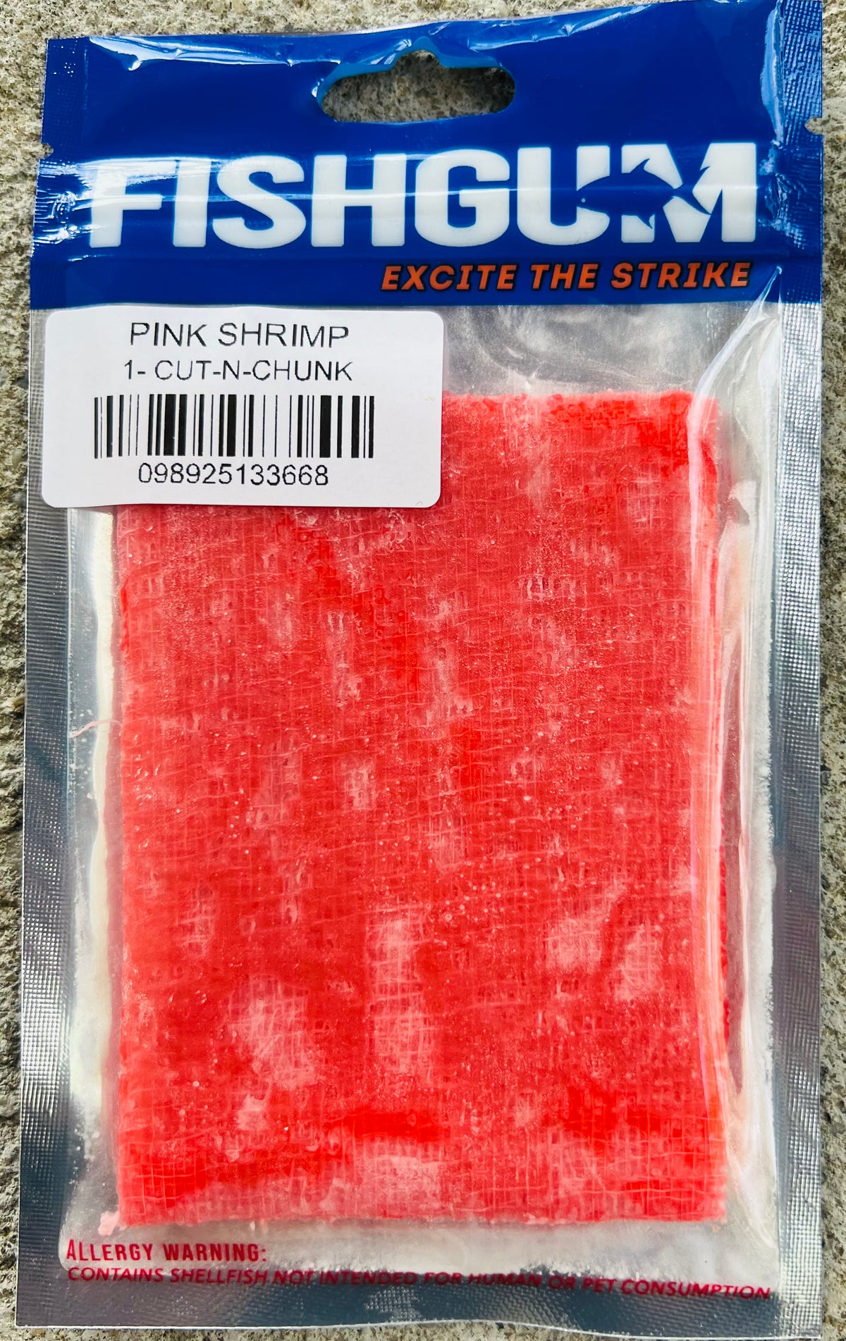 Fishgum Cut-N-Chunk Pink Shrimp